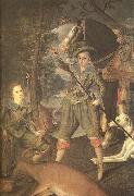 Robert Peake the Elder Henry Frederick, Prince of Wales and Sir John Harington oil painting